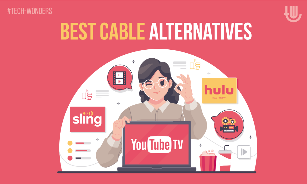 Best Cable Alternatives - Sling TV, Hulu Live TV, YouTube TV