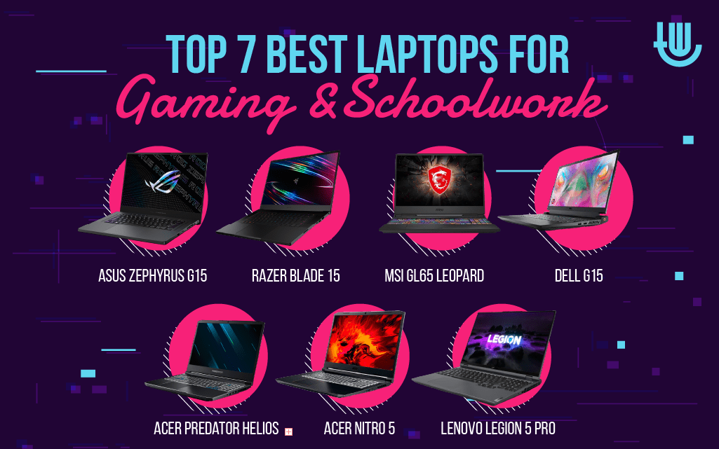 Top 7 Best Laptops for Gaming and Schoolwork