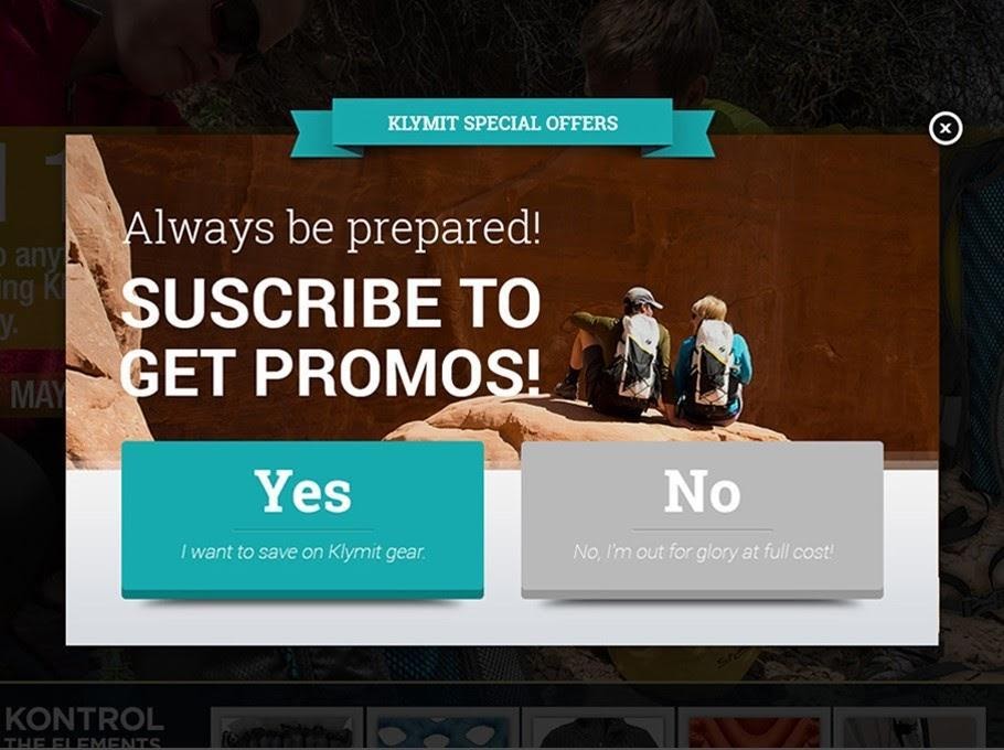 Klymit.com Special Offers - Subscribe To Get Promos!