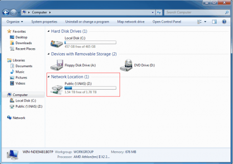 Network Attached Storage (NAS)