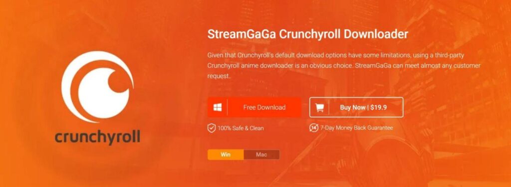 StreamGaGa Crunchyroll Downloader