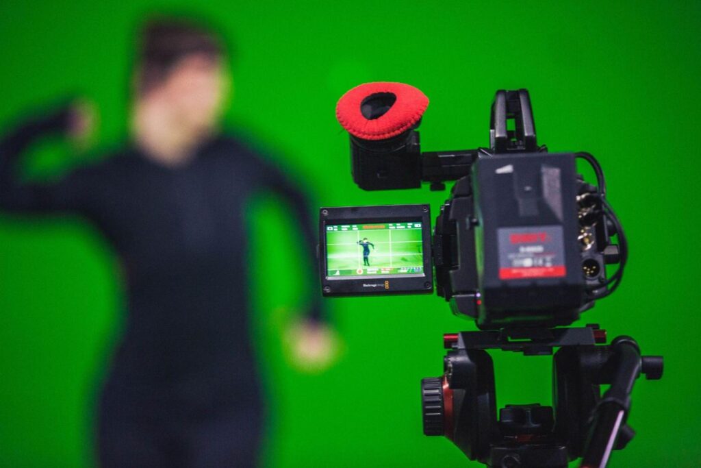 Green screen technology advancement for the film industry. The art of Visual Effects (VFX)