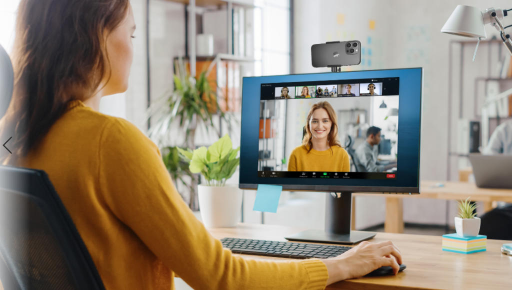 Use Phone as Webcam for Zoom & Google Meet