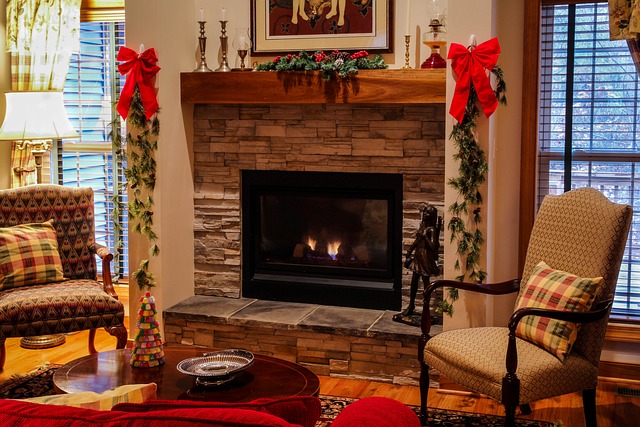gas fireplace mantel living room