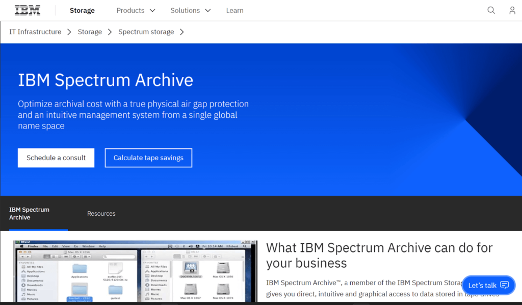 IBM Spectrum Archive
