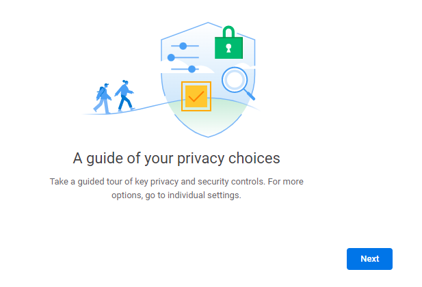 A guide of your privacy choices. Take a guided tour of key privacy and security controls.