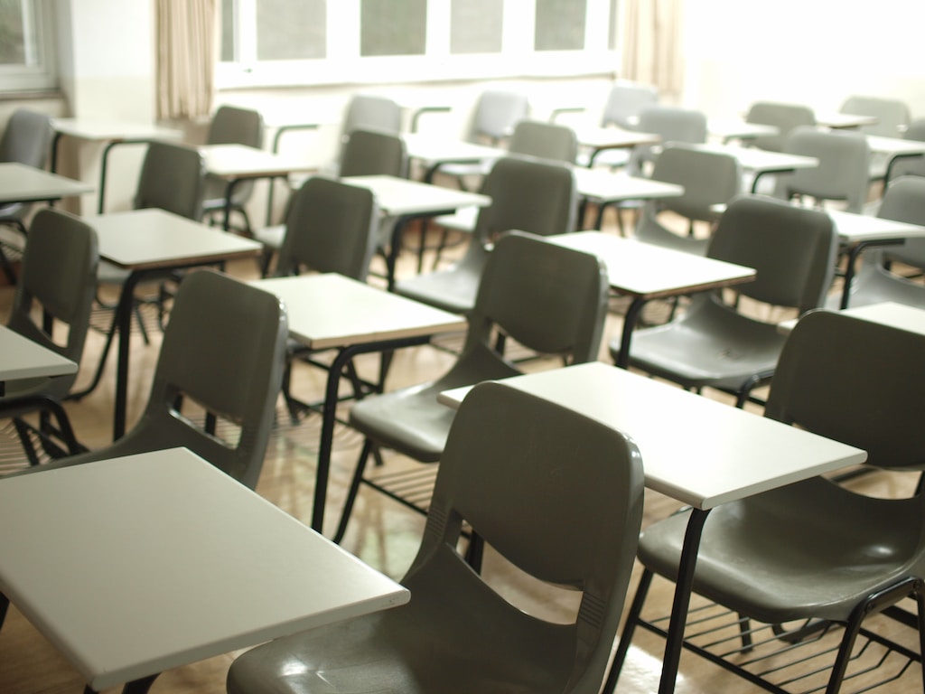 Back to School, School Room, Classroom, Chairs