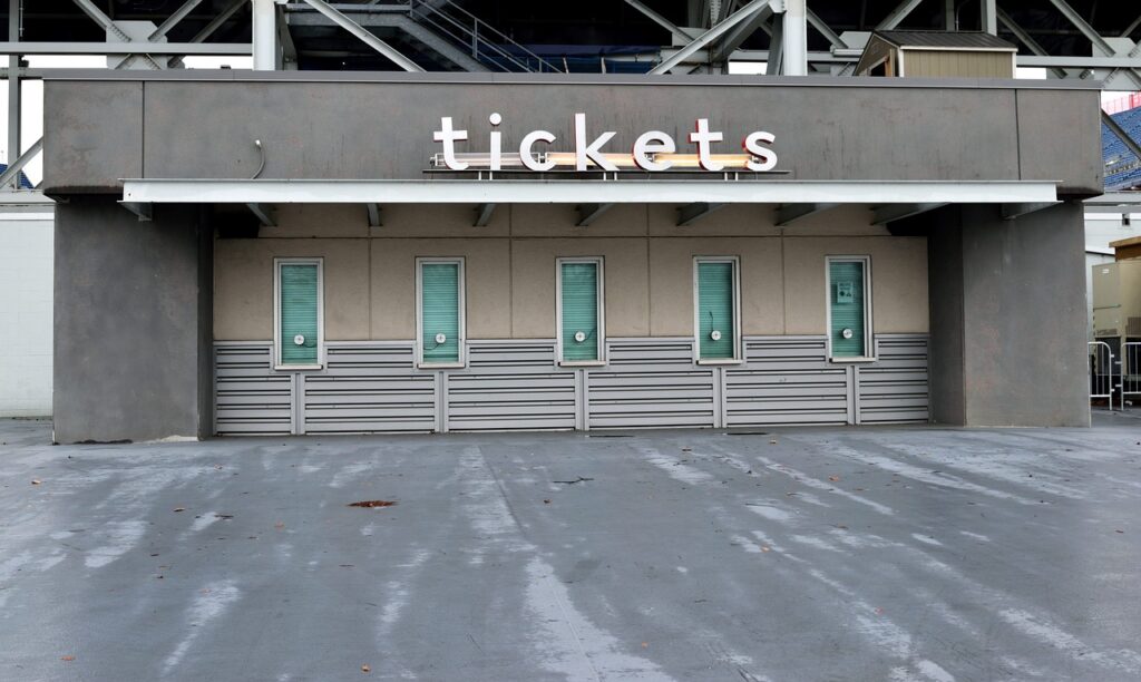 Ticket Booth, Sporting Event, Tickets