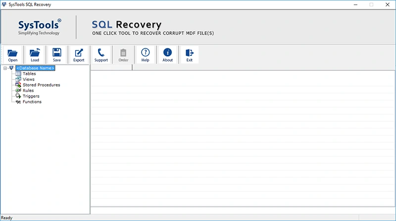 SysTools SQL Recovery Software