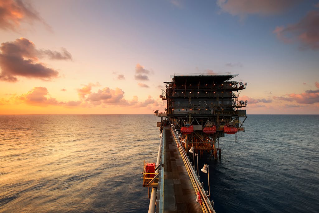 Offshore Drilling Rig, Oil Platform, Oil Rig, Ocean
