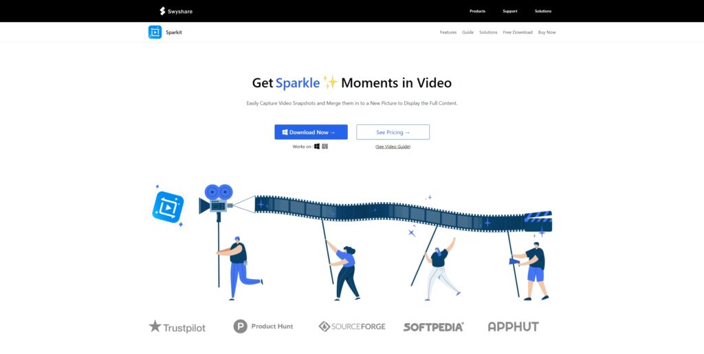 Sparkit - Get Sparkle Moments in Video